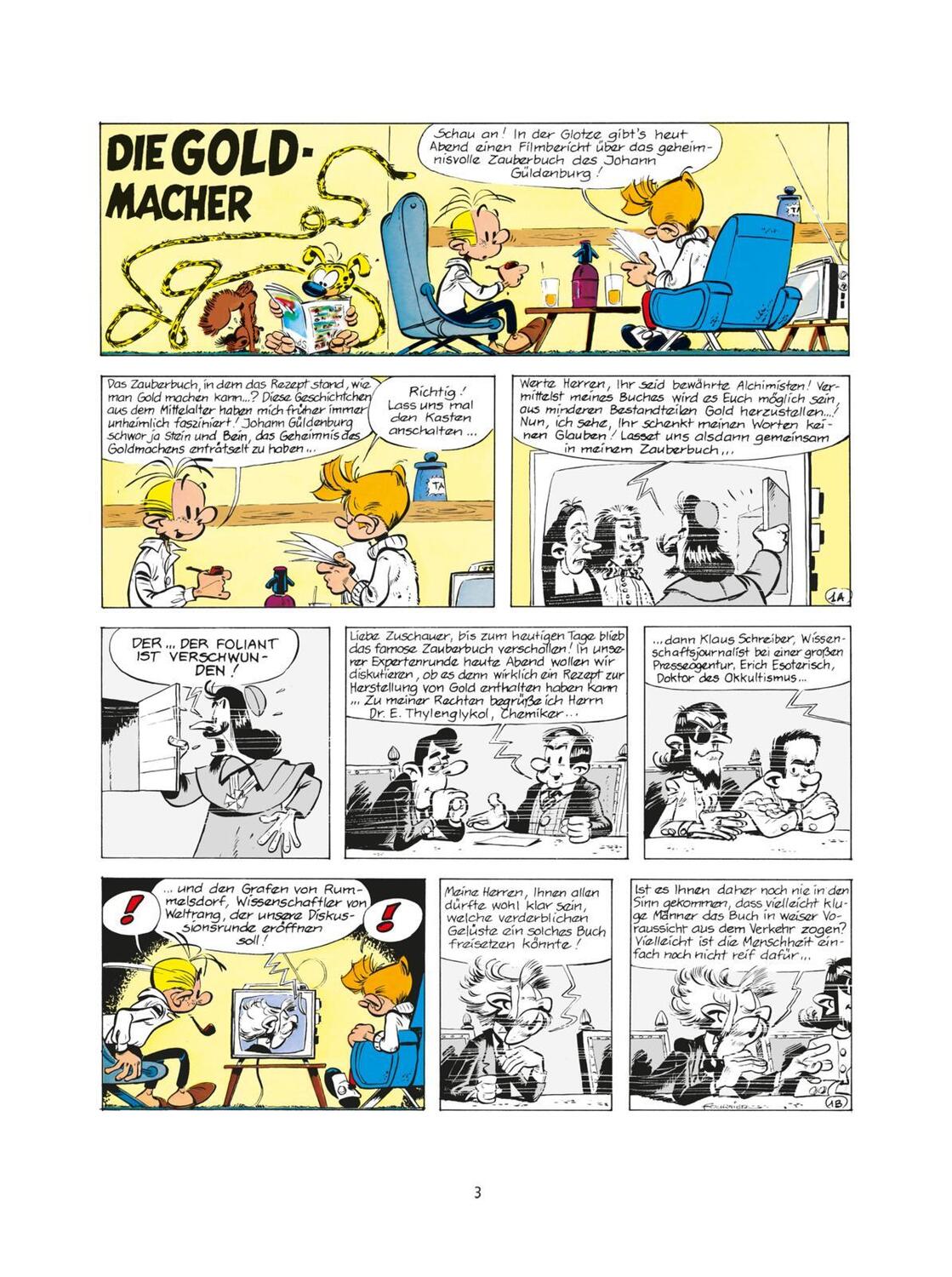 Bild: 9783551772183 | Spirou und Fantasio 18. Die Goldmacher | (Neuedition) | Fournier