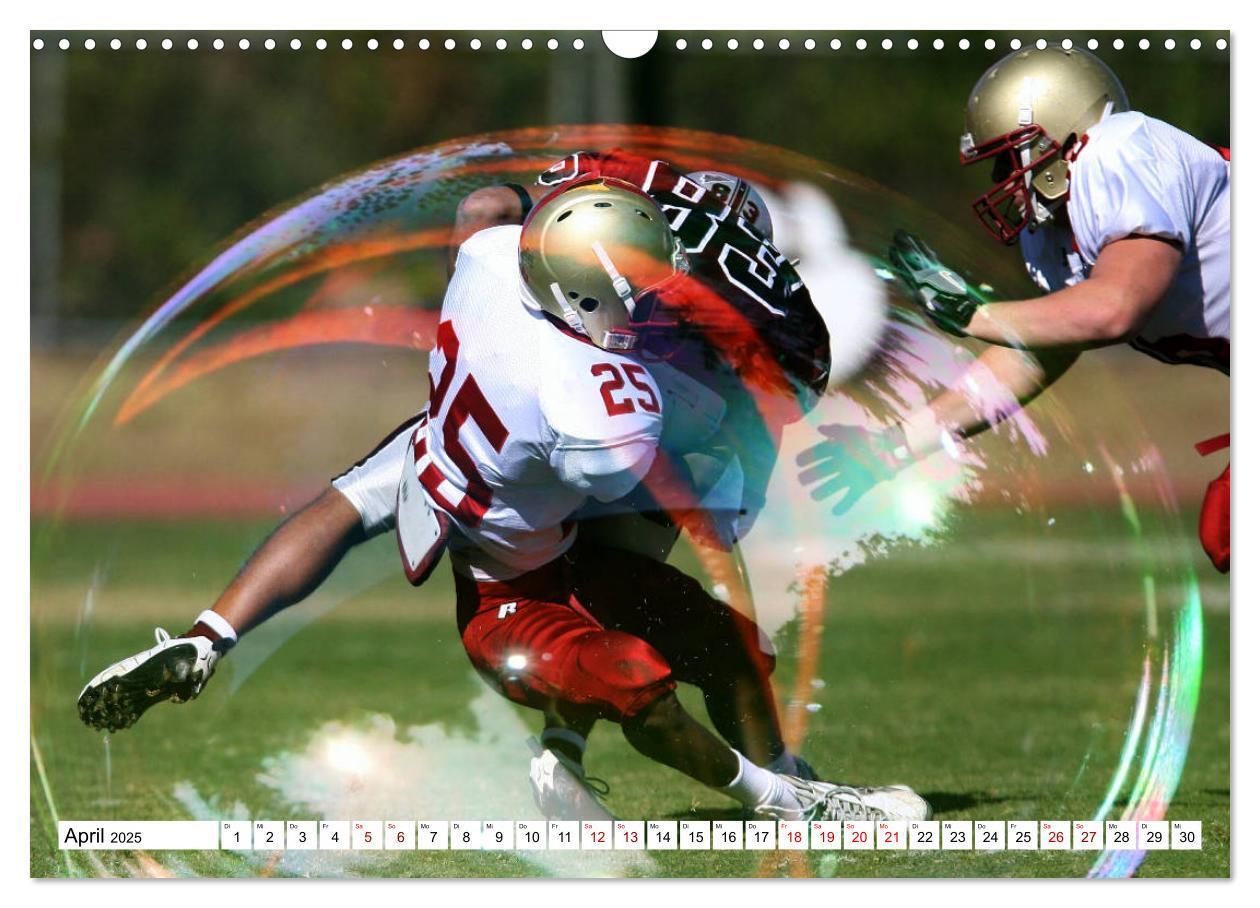 Bild: 9783435450596 | HEROES - American Football (Wandkalender 2025 DIN A3 quer),...