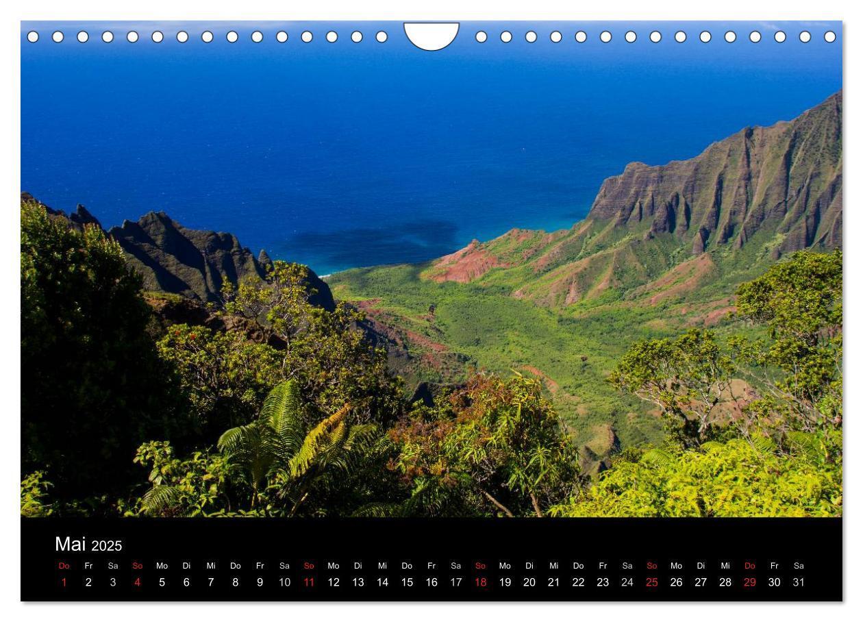 Bild: 9783435632237 | Paradiese der Erde - HAWAII (Wandkalender 2025 DIN A4 quer),...