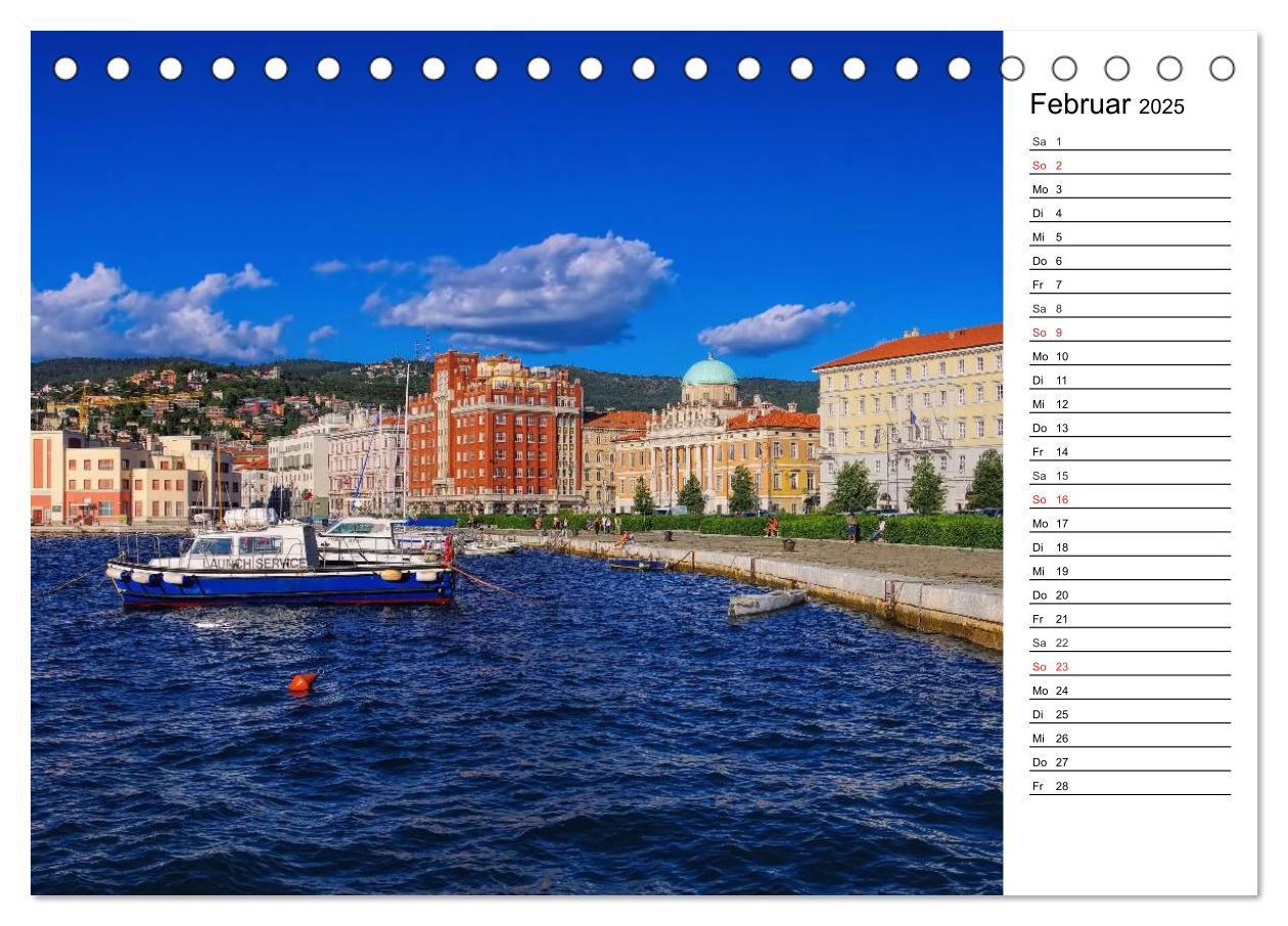 Bild: 9783435549221 | Triest - Habsburger Erbe und italienisches Flair (Tischkalender...