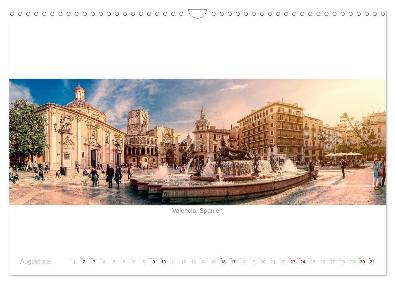 Bild: 9783435334193 | Panoramablicke weltweit (Wandkalender 2025 DIN A3 quer), CALVENDO...