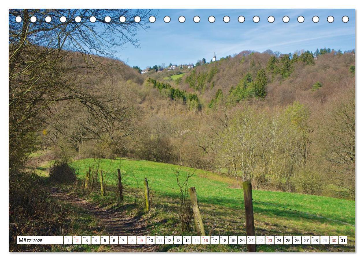 Bild: 9783435792849 | Traumhafte Wege durch die Eifel (Tischkalender 2025 DIN A5 quer),...