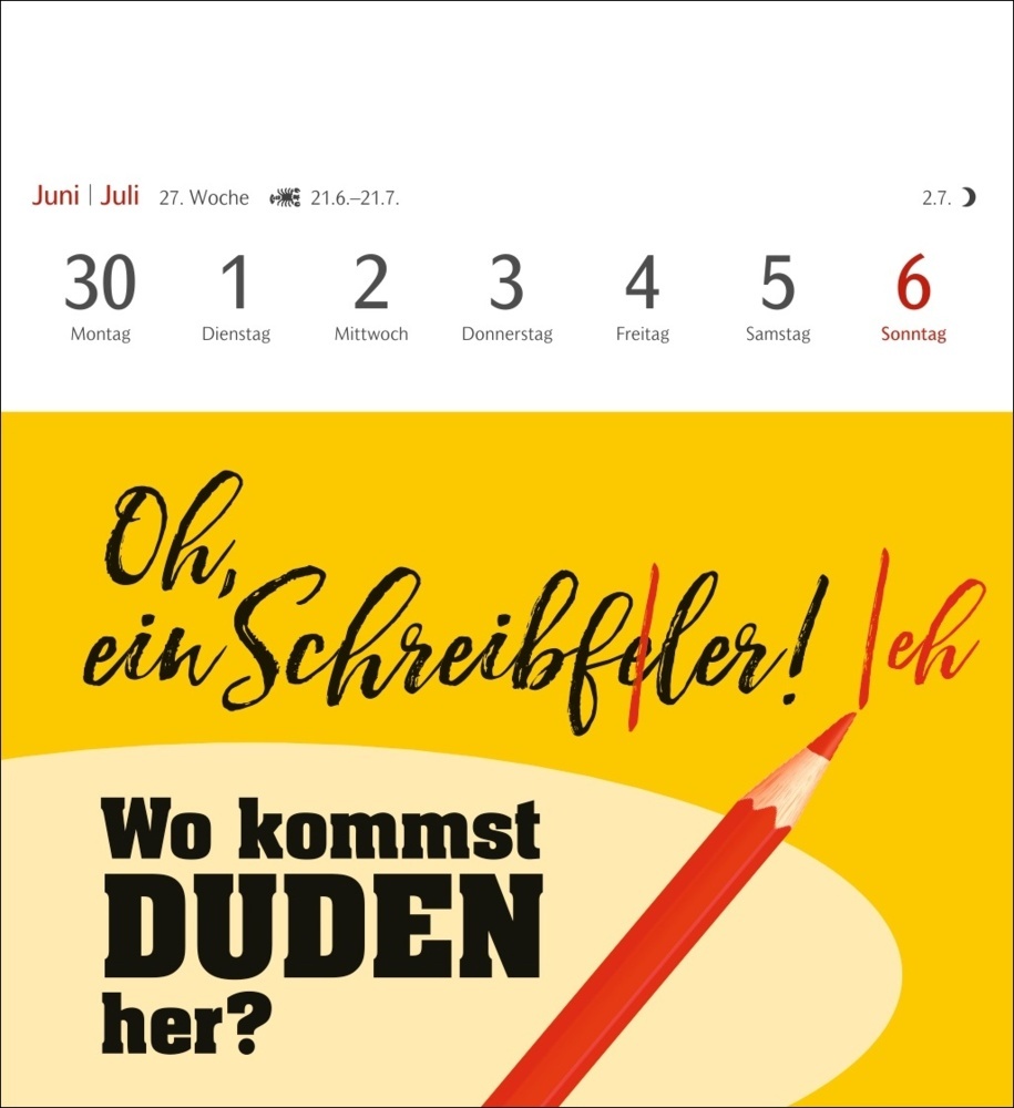 Bild: 9783840034190 | Der fette Vogel bricht den Ast Postkartenkalender 2025 -...