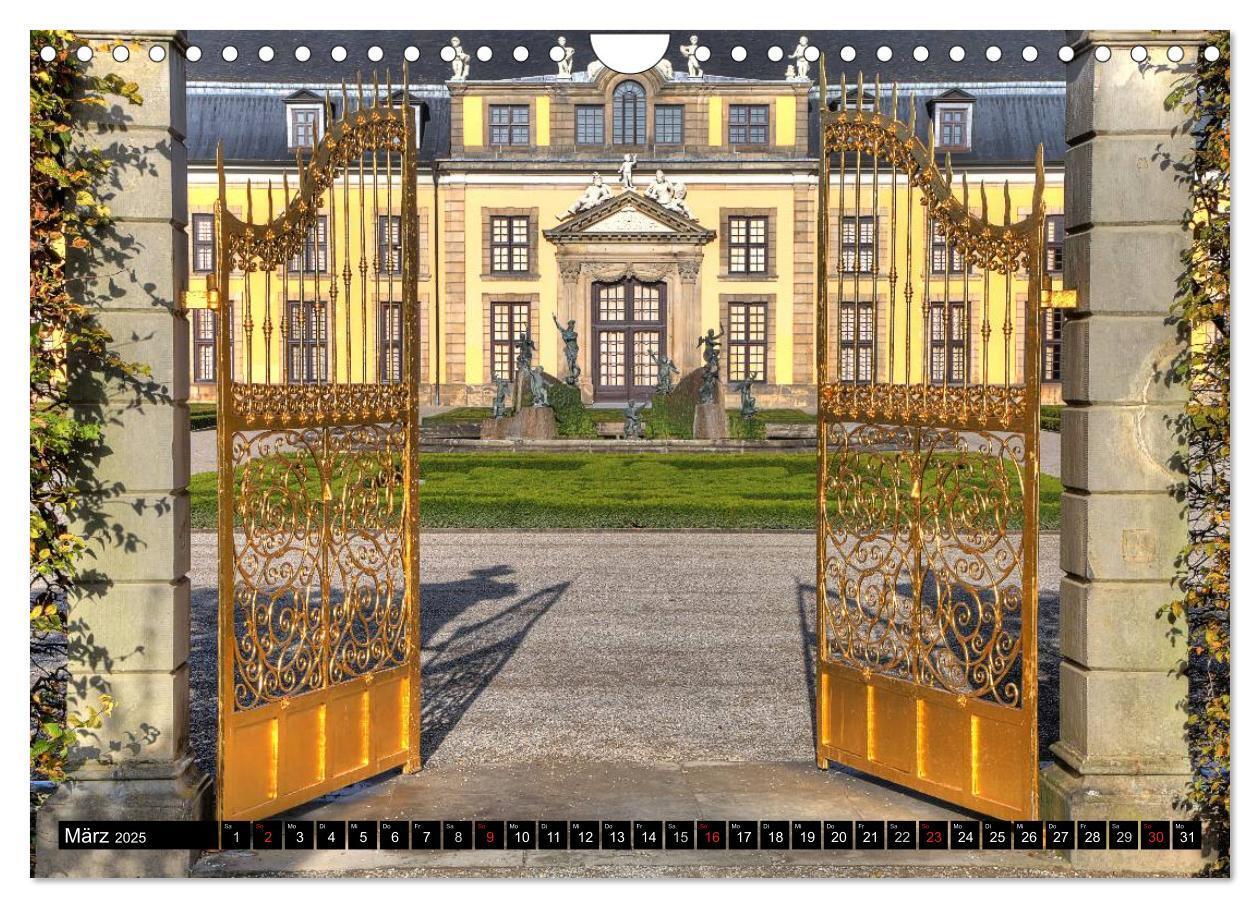 Bild: 9783435640386 | Die Gärten in Herrenhausen (Wandkalender 2025 DIN A4 quer),...