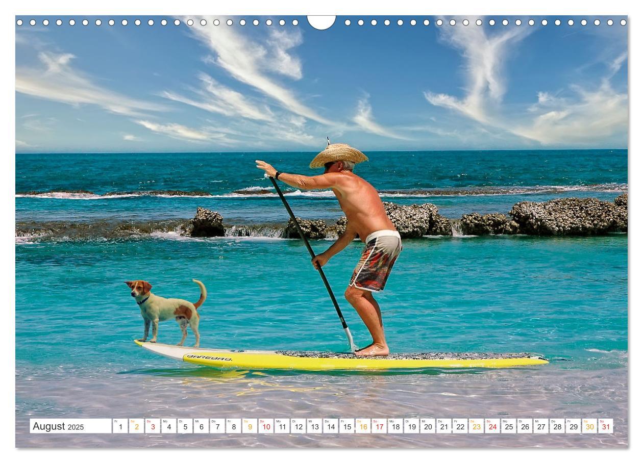 Bild: 9783383931758 | Stand-Up-Paddling SUP (Wandkalender 2025 DIN A3 quer), CALVENDO...