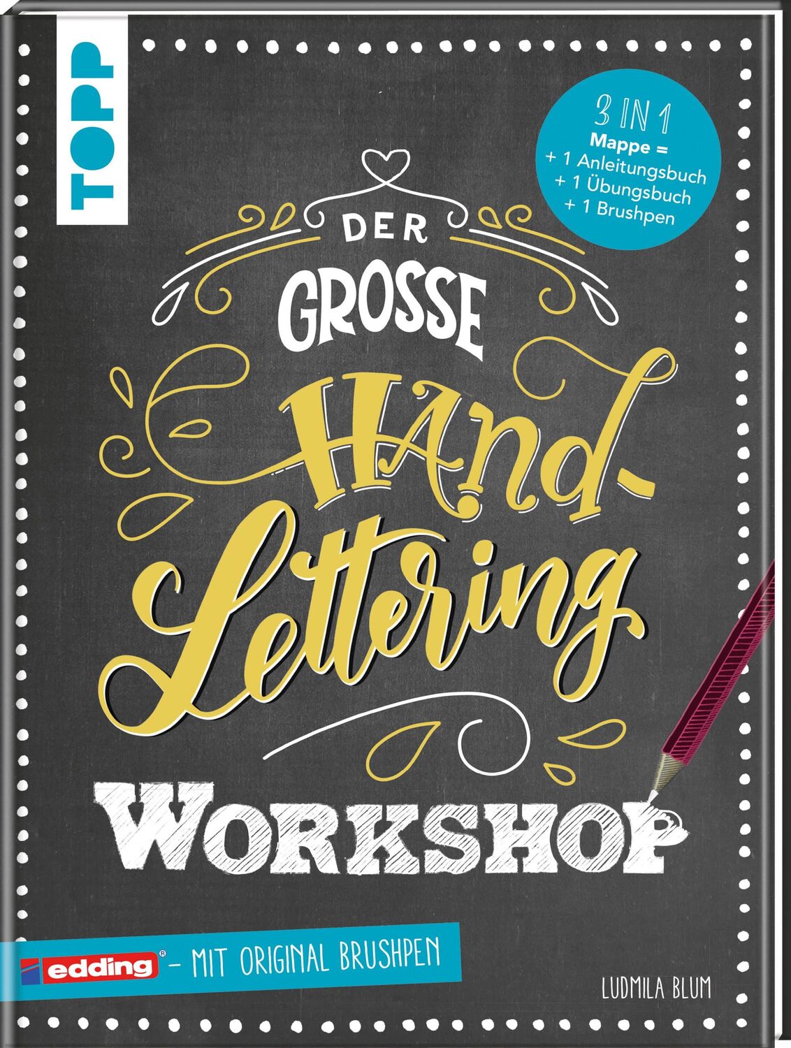 Cover: 9783772483417 | Der große Handlettering Workshop | Ludmila Blum | Taschenbuch | 80 S.