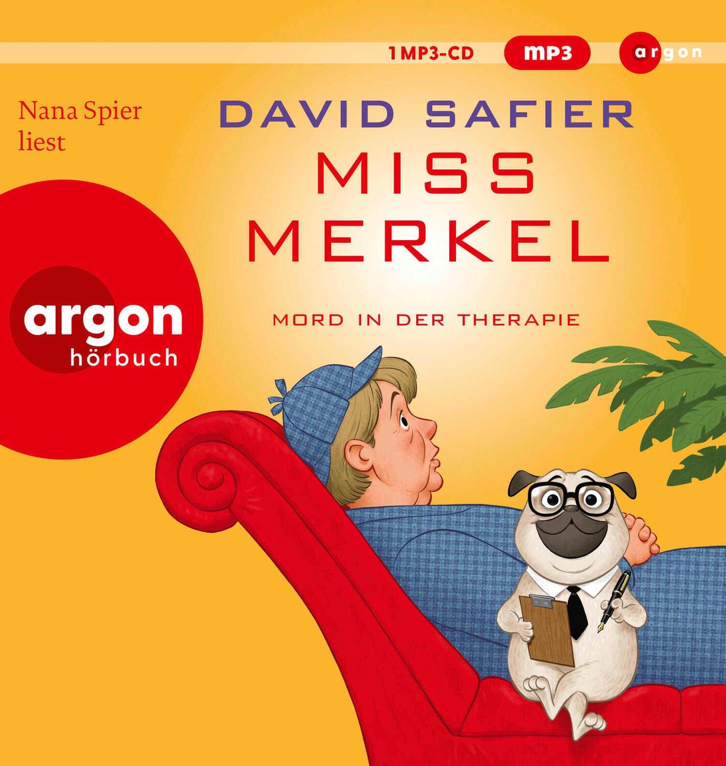 Cover: 9783839821244 | Miss Merkel: Mord in der Therapie | David Safier | MP3 | Merkel Krimi