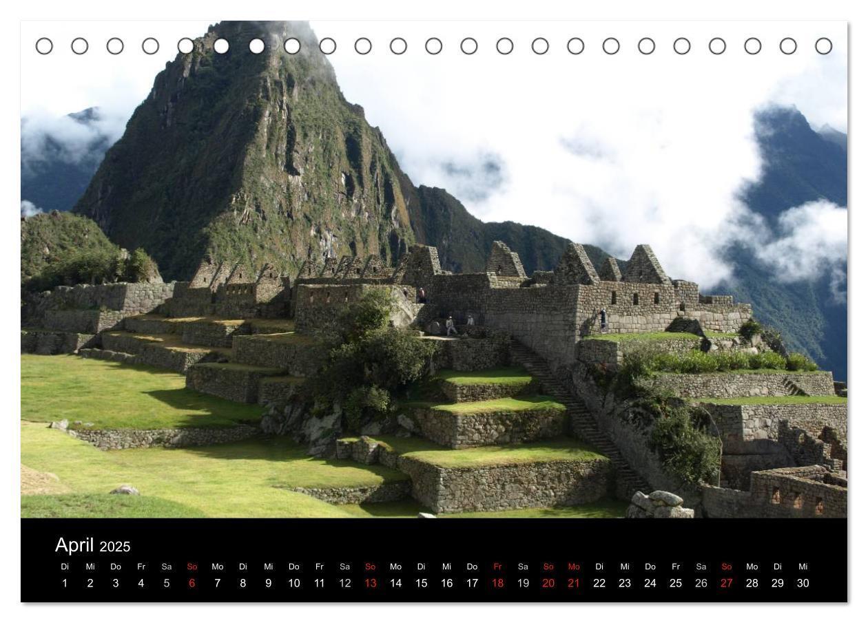 Bild: 9783435667383 | Machu Picchu - Die Stadt in den Wolken (Tischkalender 2025 DIN A5...