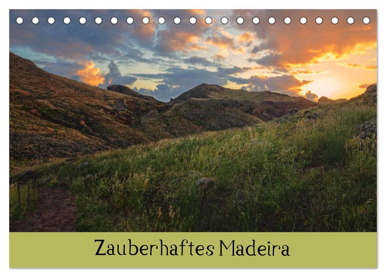 Cover: 9783435670802 | Zauberhaftes Madeira (Tischkalender 2025 DIN A5 quer), CALVENDO...