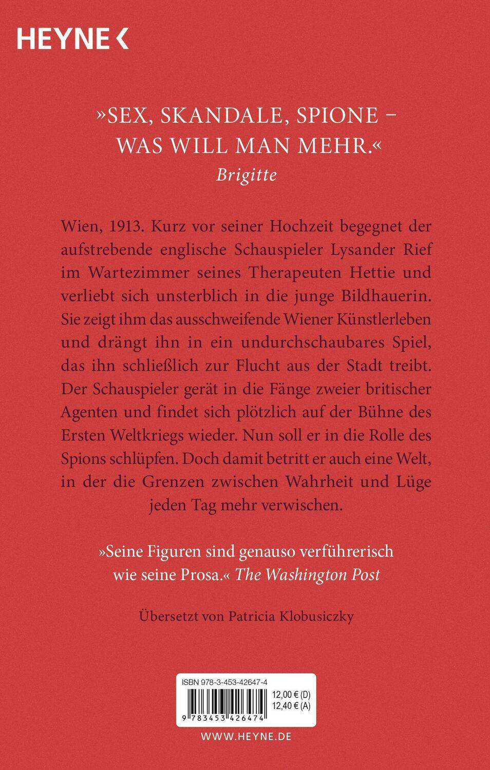 Bild: 9783453426474 | Eine große Zeit | Roman | William Boyd | Taschenbuch | Deutsch | 2022