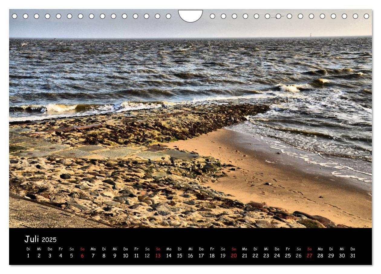 Bild: 9783435781935 | Wilhelmshaven (Wandkalender 2025 DIN A4 quer), CALVENDO Monatskalender