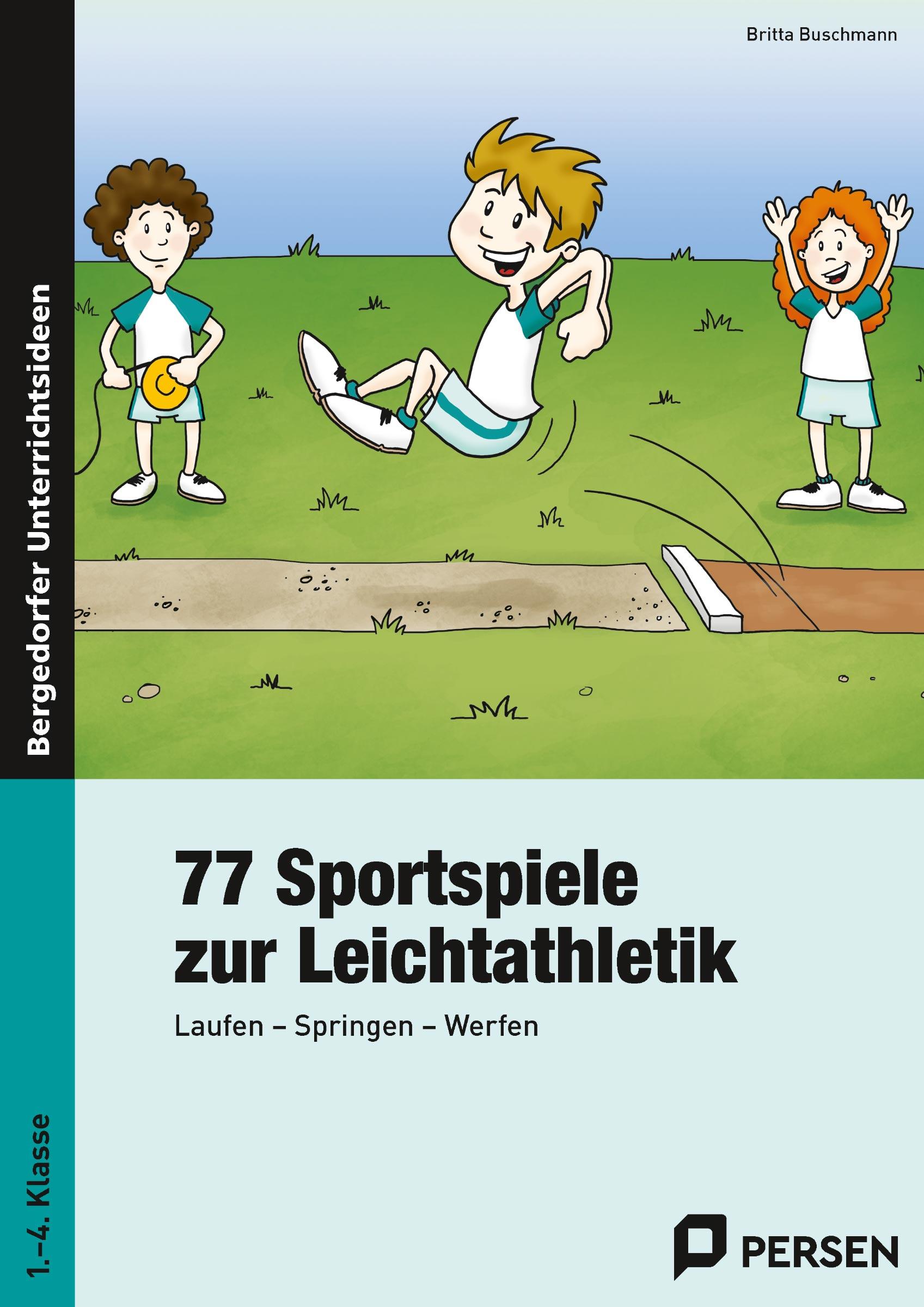 Cover: 9783403230335 | 77 Sportspiele zur Leichtathletik | Britta Buschmann | Broschüre