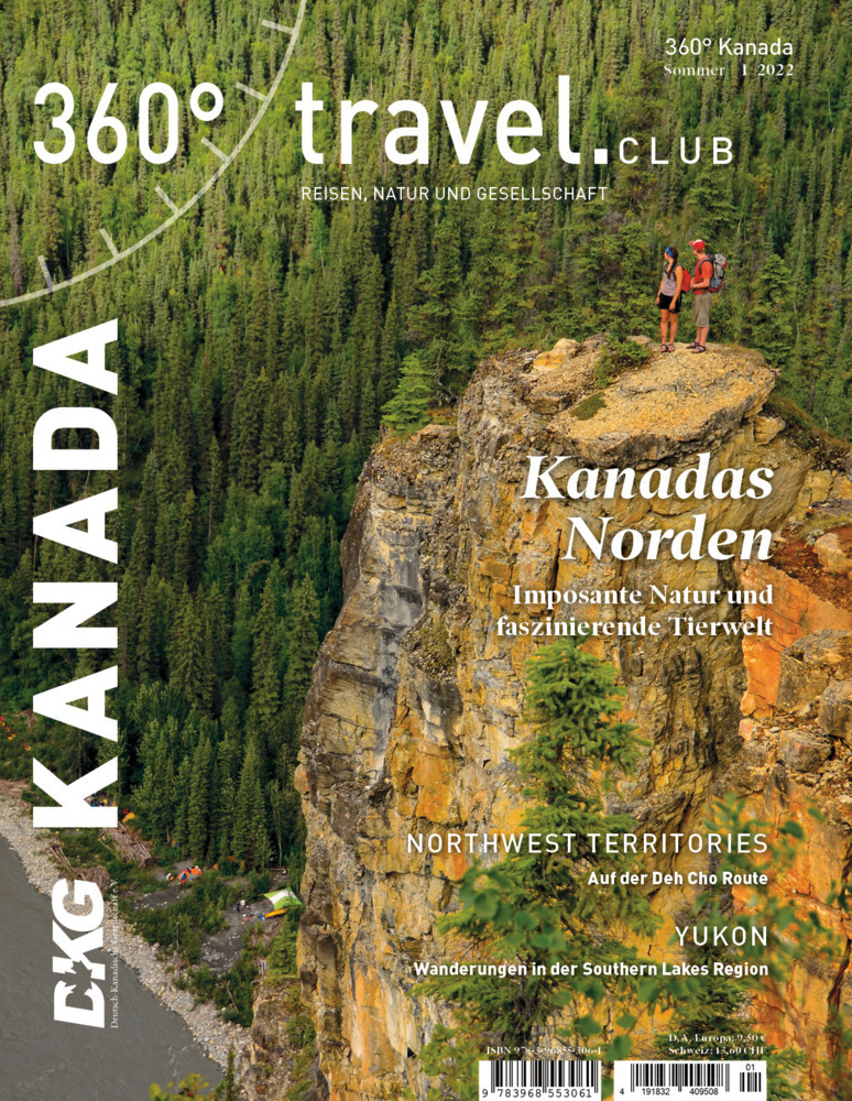 Cover: 9783968553061 | 360° Kanada - Ausgabe Sommer 1/2022 | 360° medien | Broschüre | 2022