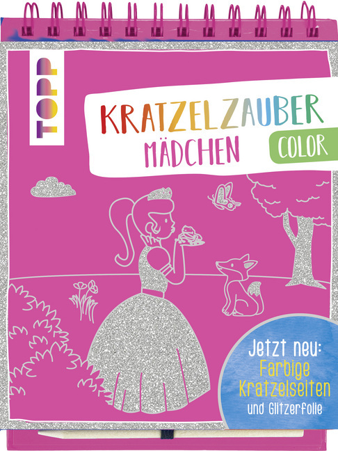 Cover: 9783772478376 | Kratzelzauber Color Mädchen, m. Holzstift | Taschenbuch | 52 S. | 2018