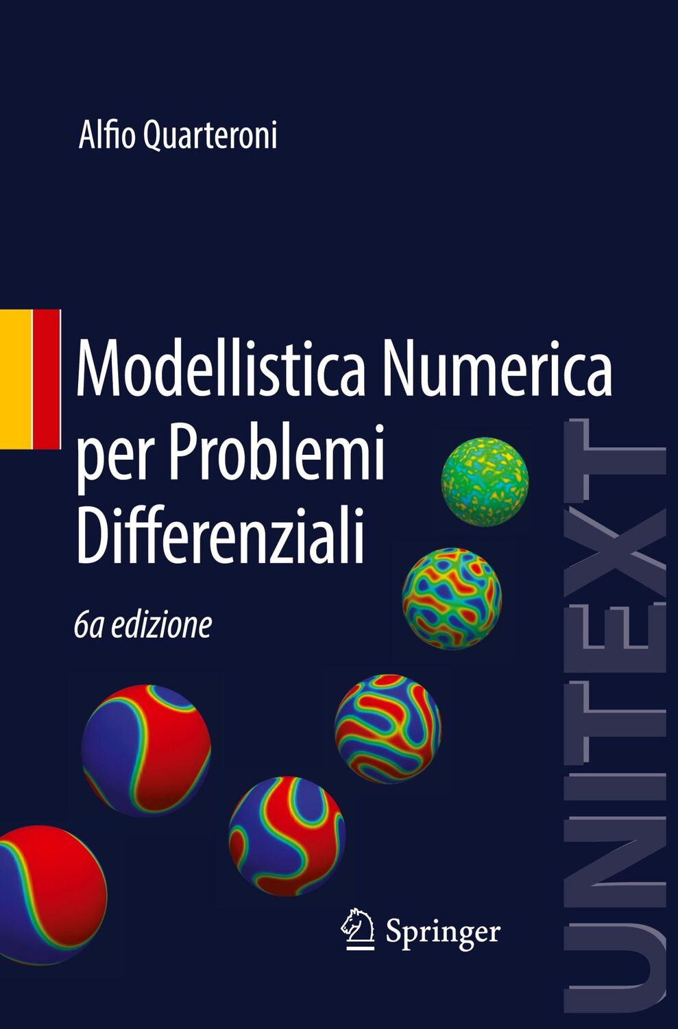 Cover: 9788847057807 | Modellistica Numerica per Problemi Differenziali | Alfio Quarteroni