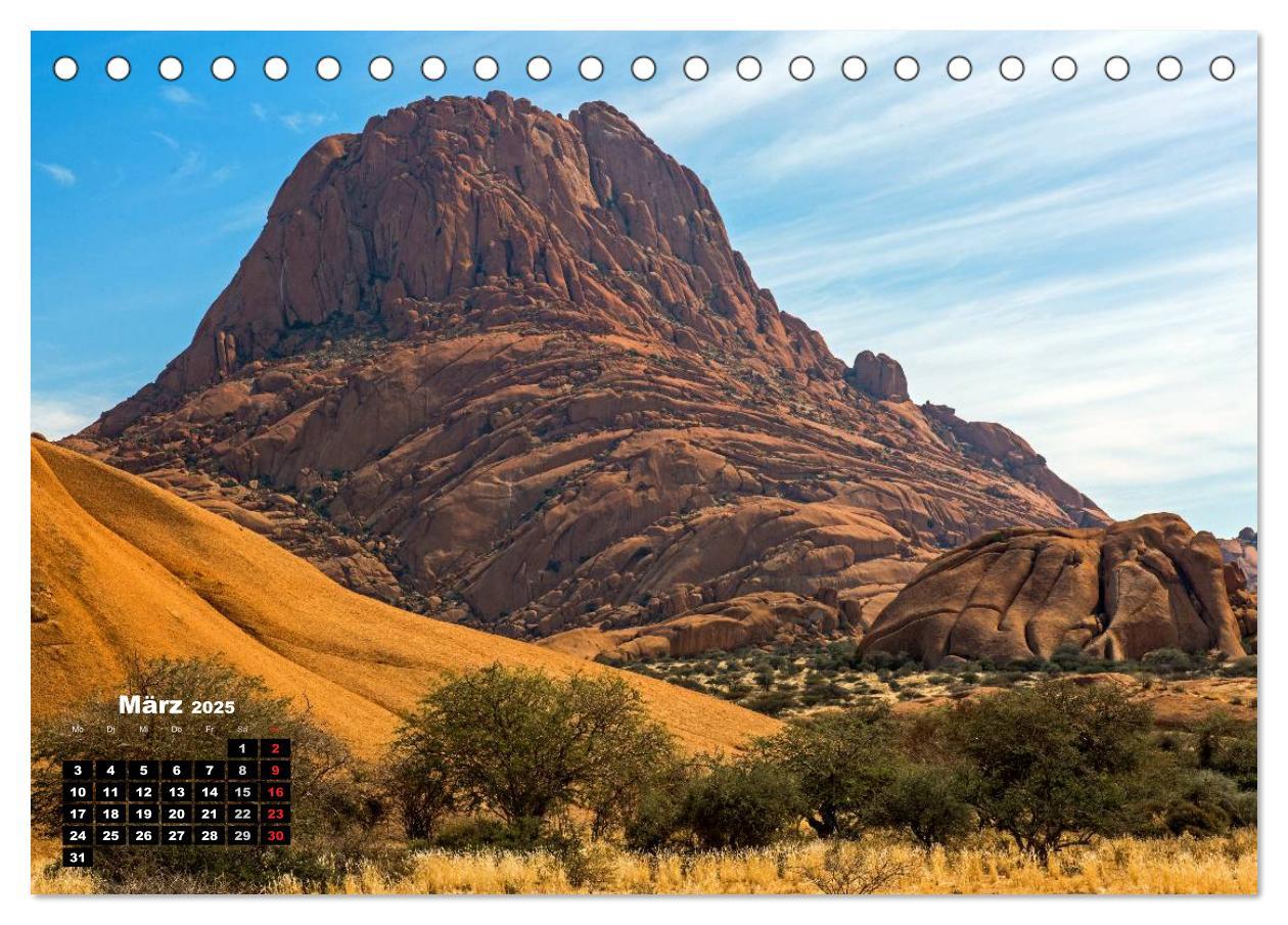 Bild: 9783435587810 | Blickpunkte in Namibia (Tischkalender 2025 DIN A5 quer), CALVENDO...