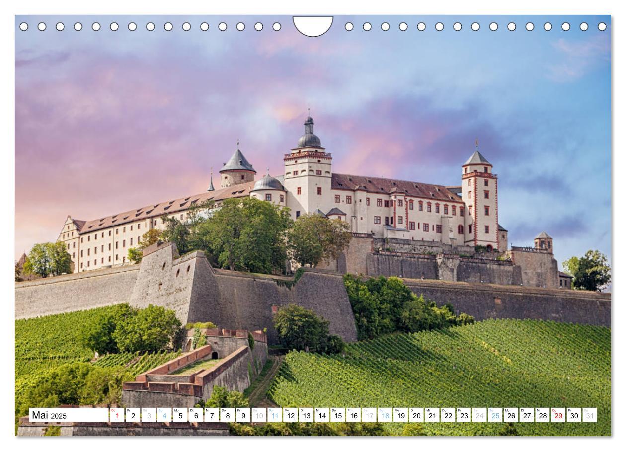 Bild: 9783435206841 | Würzburg - Stadt mit Charme (Wandkalender 2025 DIN A4 quer),...