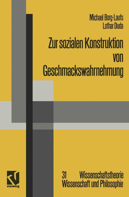 Cover: 9783528064174 | Zur sozialen Konstruktion von Geschmackswahrnehmung | Borg-Laufs