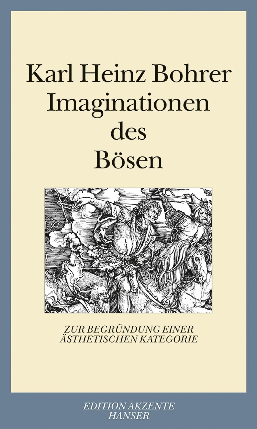 Cover: 9783446253643 | Imaginationen des Bösen | Zur Begründung einer ästhetischen Kategorie