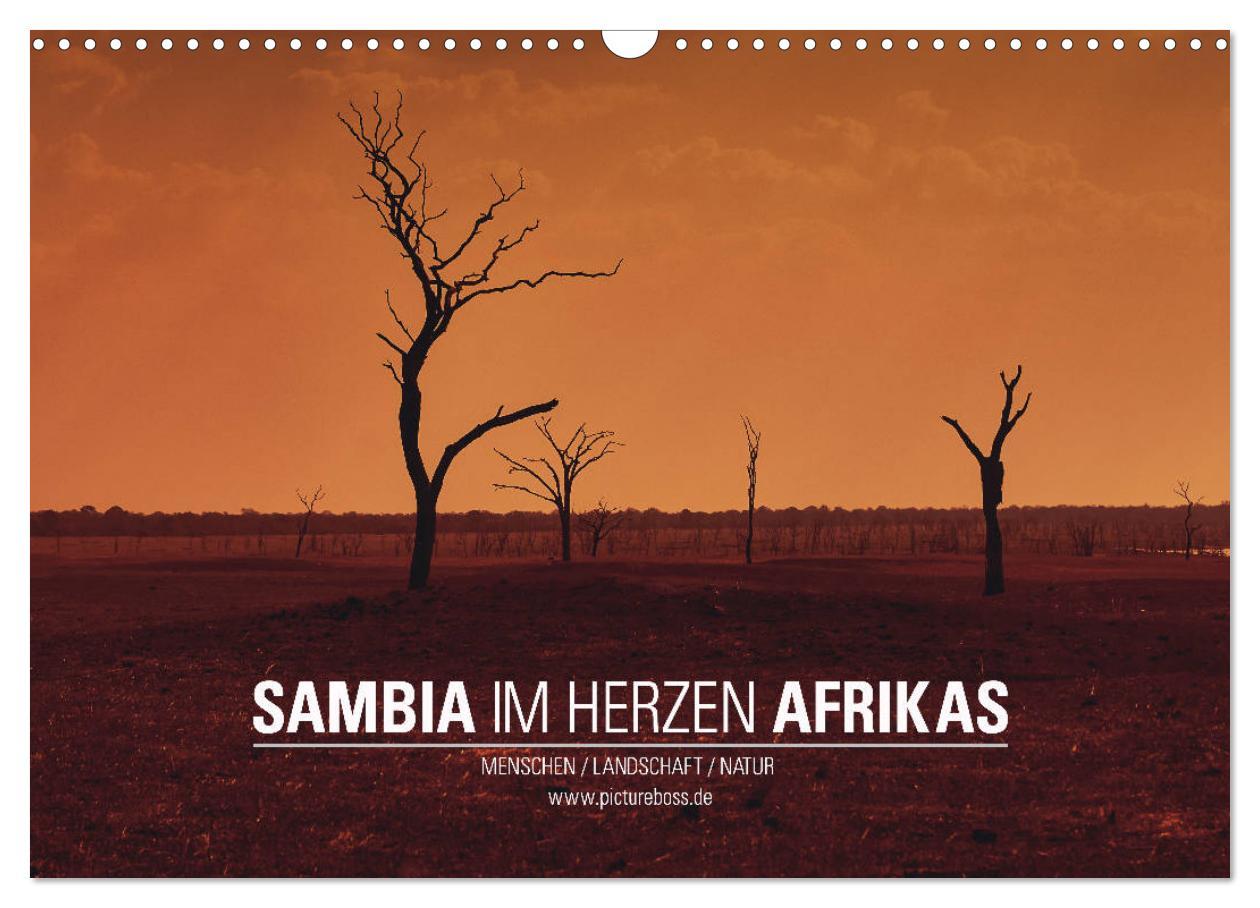 Cover: 9783435381982 | SAMBIA IM HERZEN AFRIKAS (Wandkalender 2025 DIN A3 quer), CALVENDO...