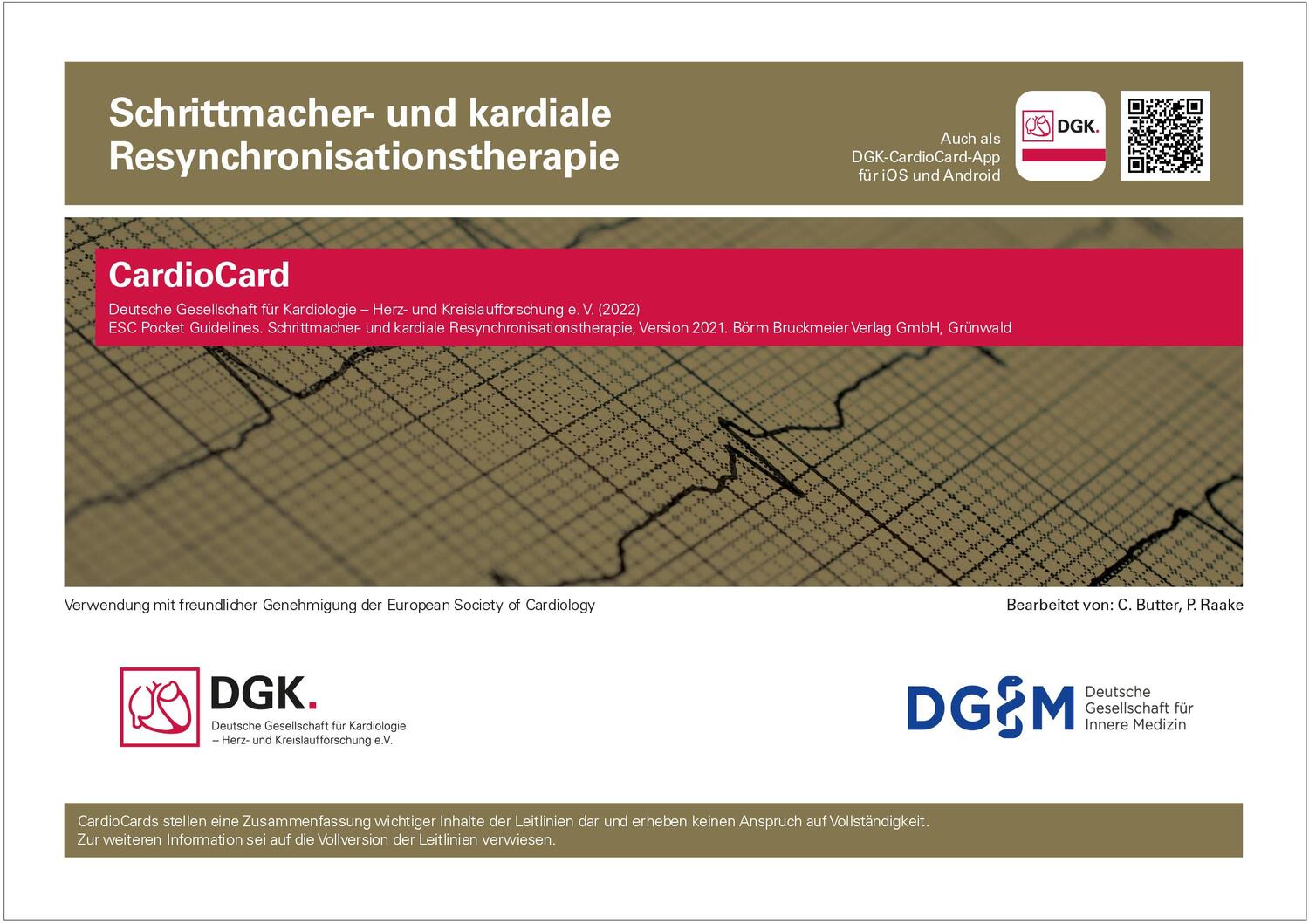 Cover: 9783898626736 | Schrittmacher- und kardiale Resynchronisationstherapie | CardioCard