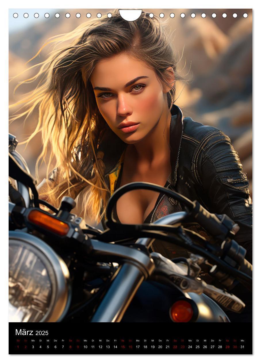 Bild: 9783435844036 | Riding Beauties (Wandkalender 2025 DIN A4 hoch), CALVENDO...