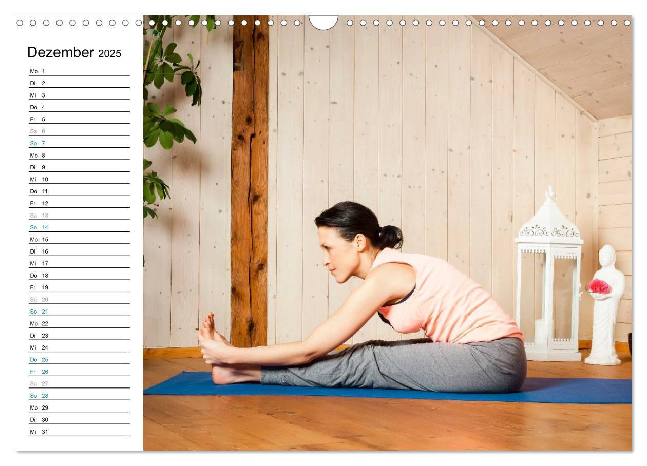 Bild: 9783435561445 | Yoga - ganz einfach zuhause (Wandkalender 2025 DIN A3 quer),...