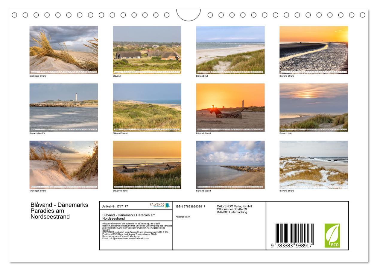 Bild: 9783383938917 | Blåvand - Dänemarks Paradies am Nordseestrand (Wandkalender 2025...