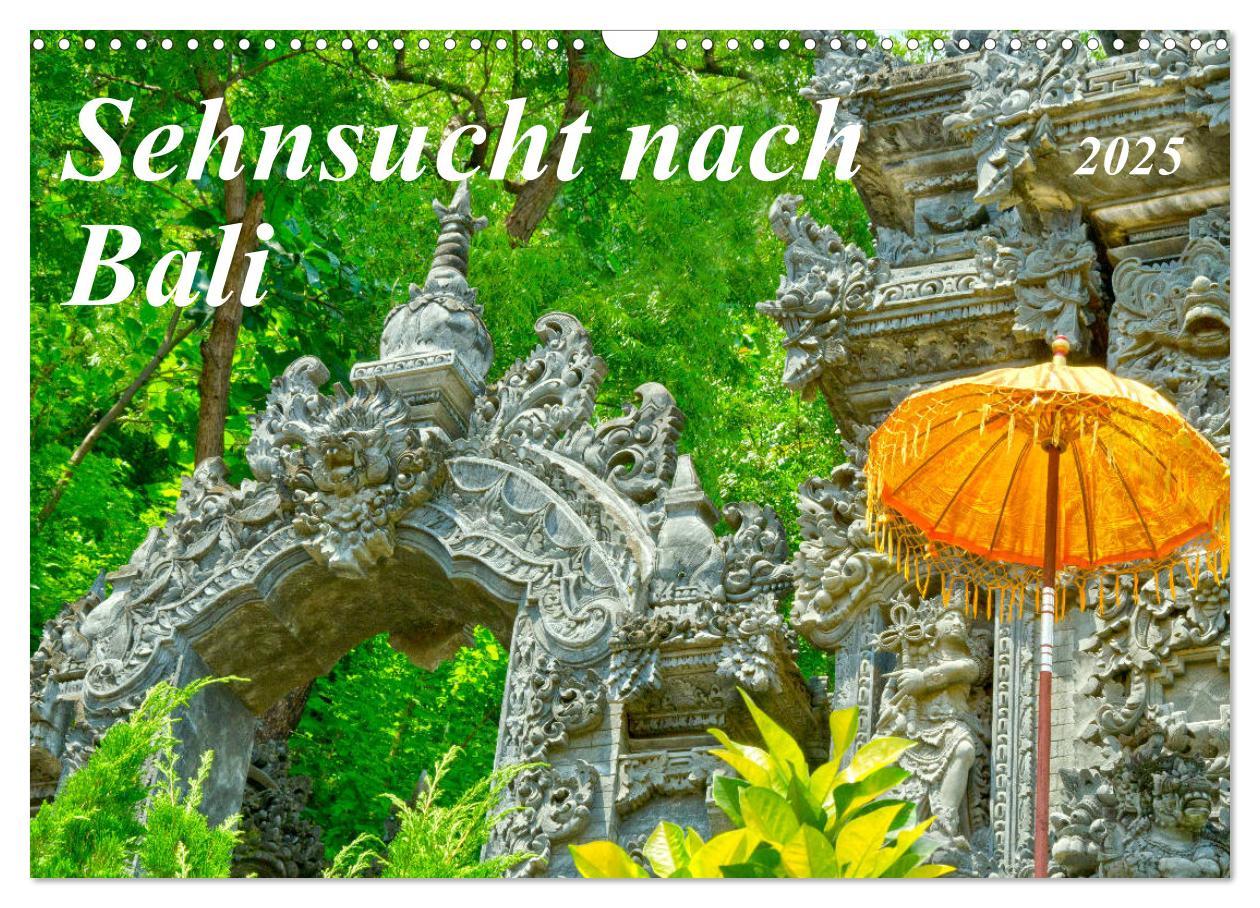 Cover: 9783435128143 | Sehnsucht nach Bali (Wandkalender 2025 DIN A3 quer), CALVENDO...