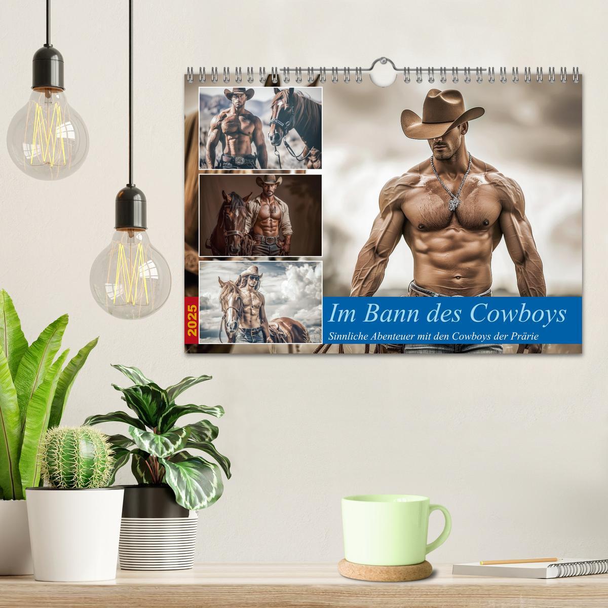 Bild: 9783383788963 | Im Bann des Cowboys (Wandkalender 2025 DIN A4 quer), CALVENDO...