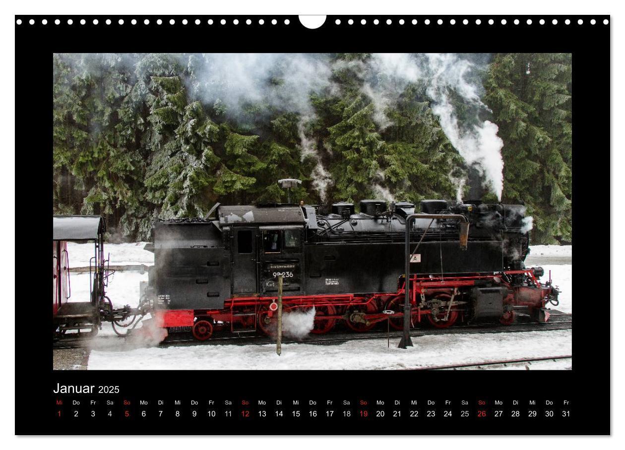 Bild: 9783435674060 | Dampferlebnis im Harz (Wandkalender 2025 DIN A3 quer), CALVENDO...