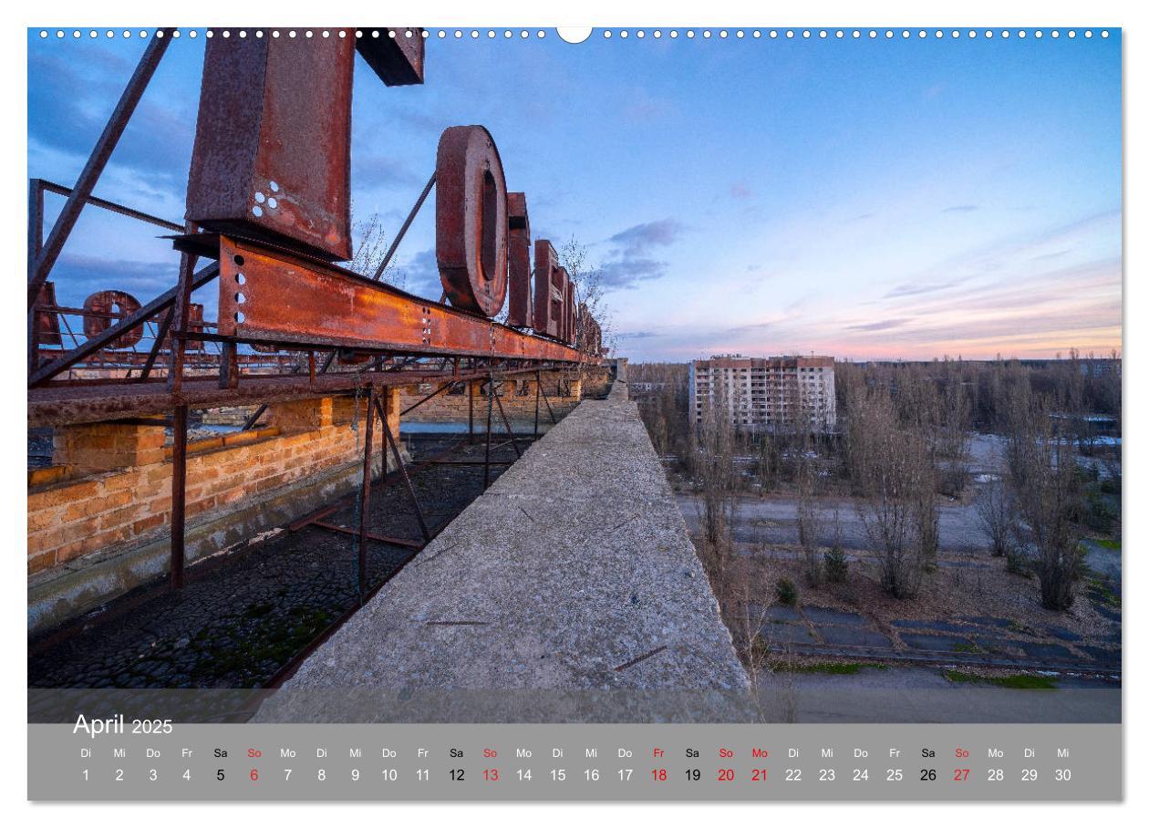 Bild: 9783435168026 | Tschernobyl - In der Sperrzone (Wandkalender 2025 DIN A2 quer),...