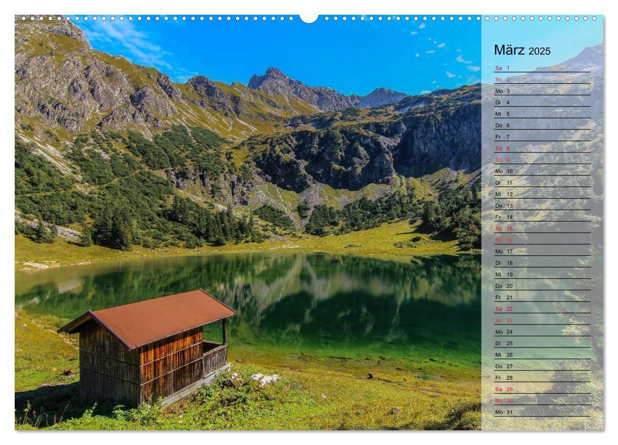 Bild: 9783435724888 | Das Oberstdorfer Allgäu (Wandkalender 2025 DIN A2 quer), CALVENDO...