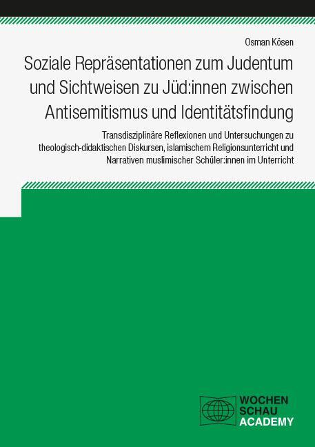 Cover: 9783734416620 | Soziale Repräsentationen zum Judentum und Sichtweisen zu Jüd:innen...