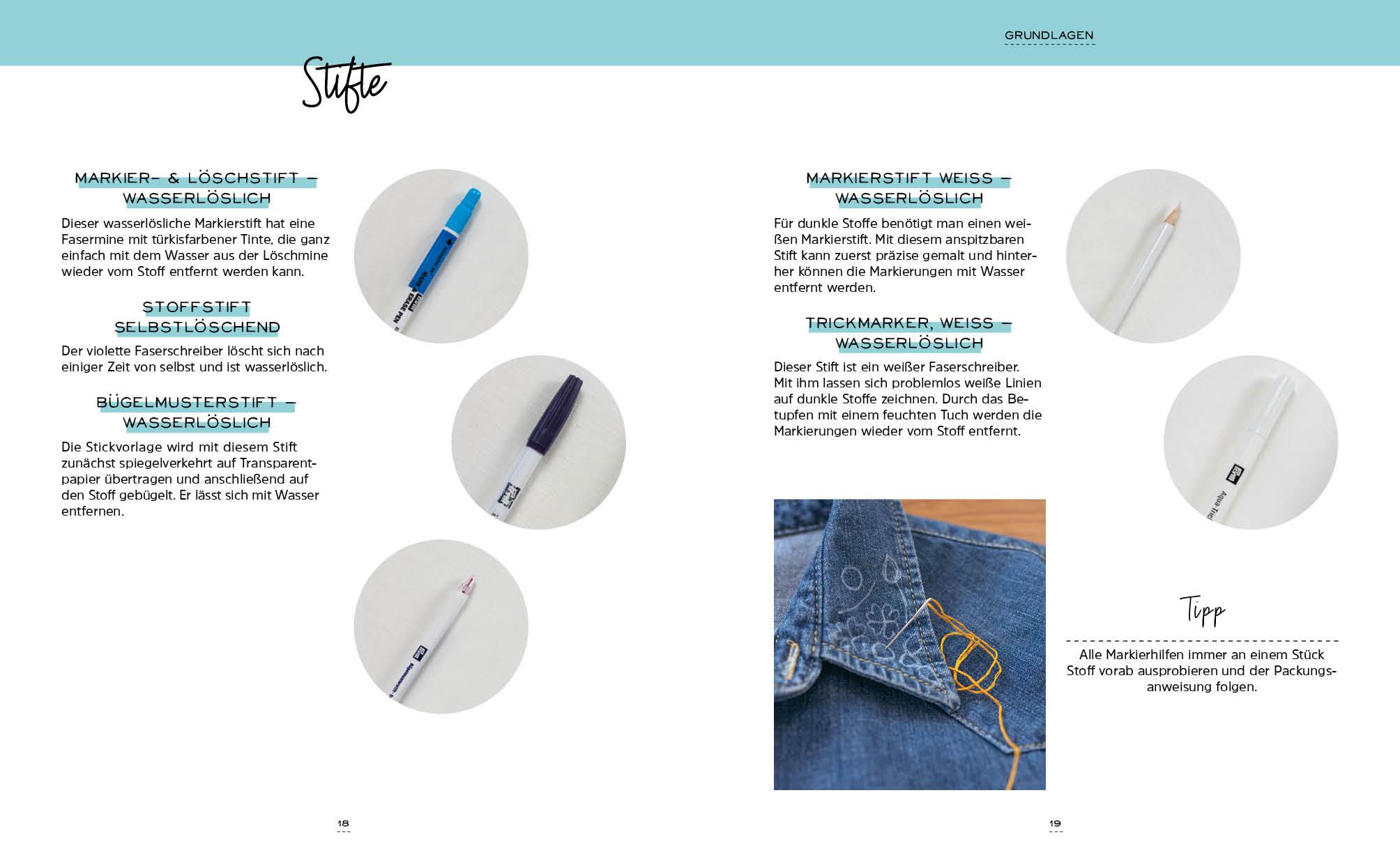 Bild: 9783745915563 | Stich für Stich - Schick bestickt | Jennifer Dargel | Taschenbuch