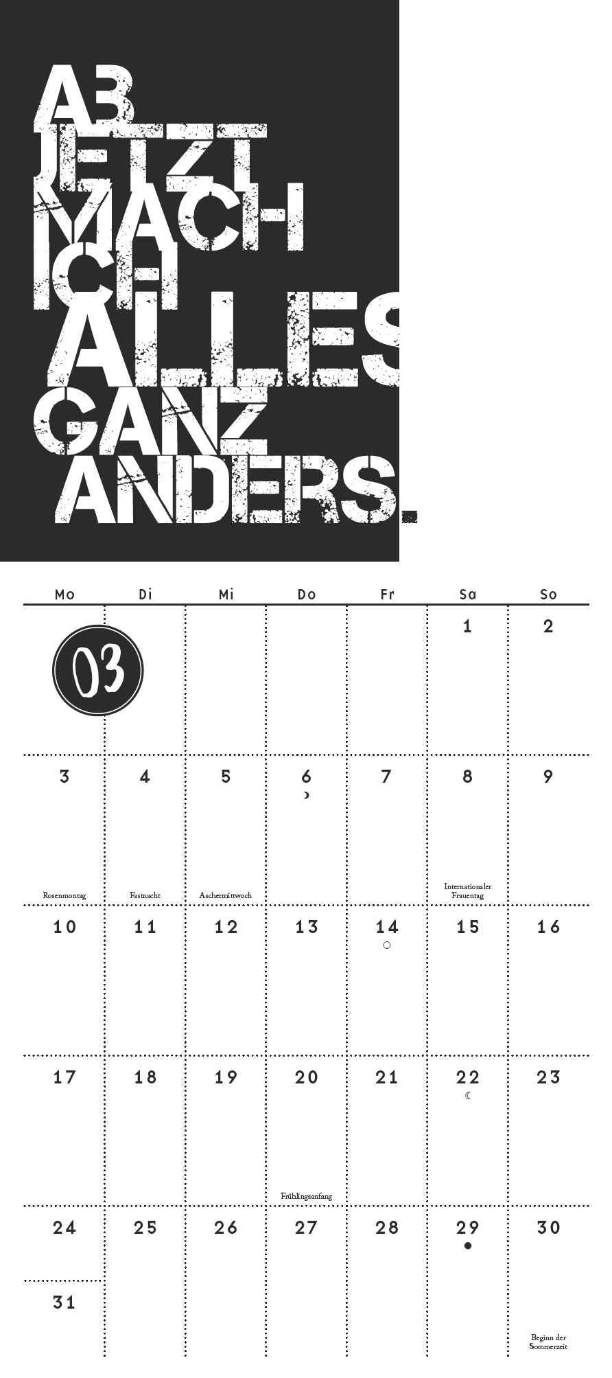 Bild: 4250809653587 | Funi Smart Art Notizkalender 2025 - Planer - Funny Quotes, Sprüche...