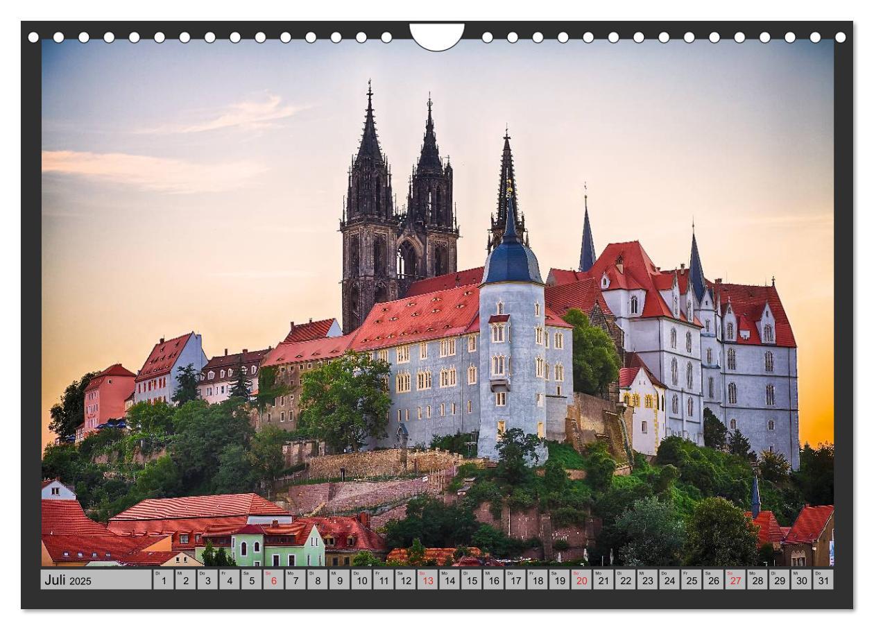 Bild: 9783435694006 | Burgen und Schlösser um Dresden (Wandkalender 2025 DIN A4 quer),...