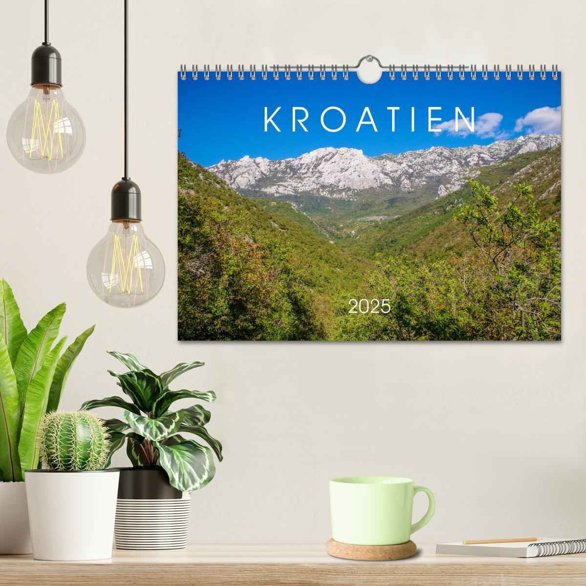 Bild: 9783435401178 | Kroatien 2025 (Wandkalender 2025 DIN A4 quer), CALVENDO Monatskalender