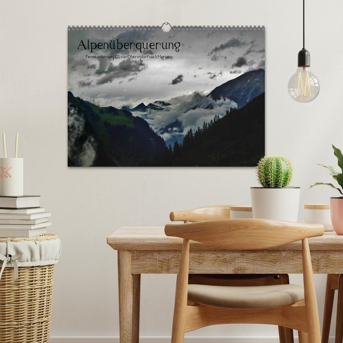 Bild: 9783435794324 | Alpenüberquerung (Wandkalender 2025 DIN A3 quer), CALVENDO...