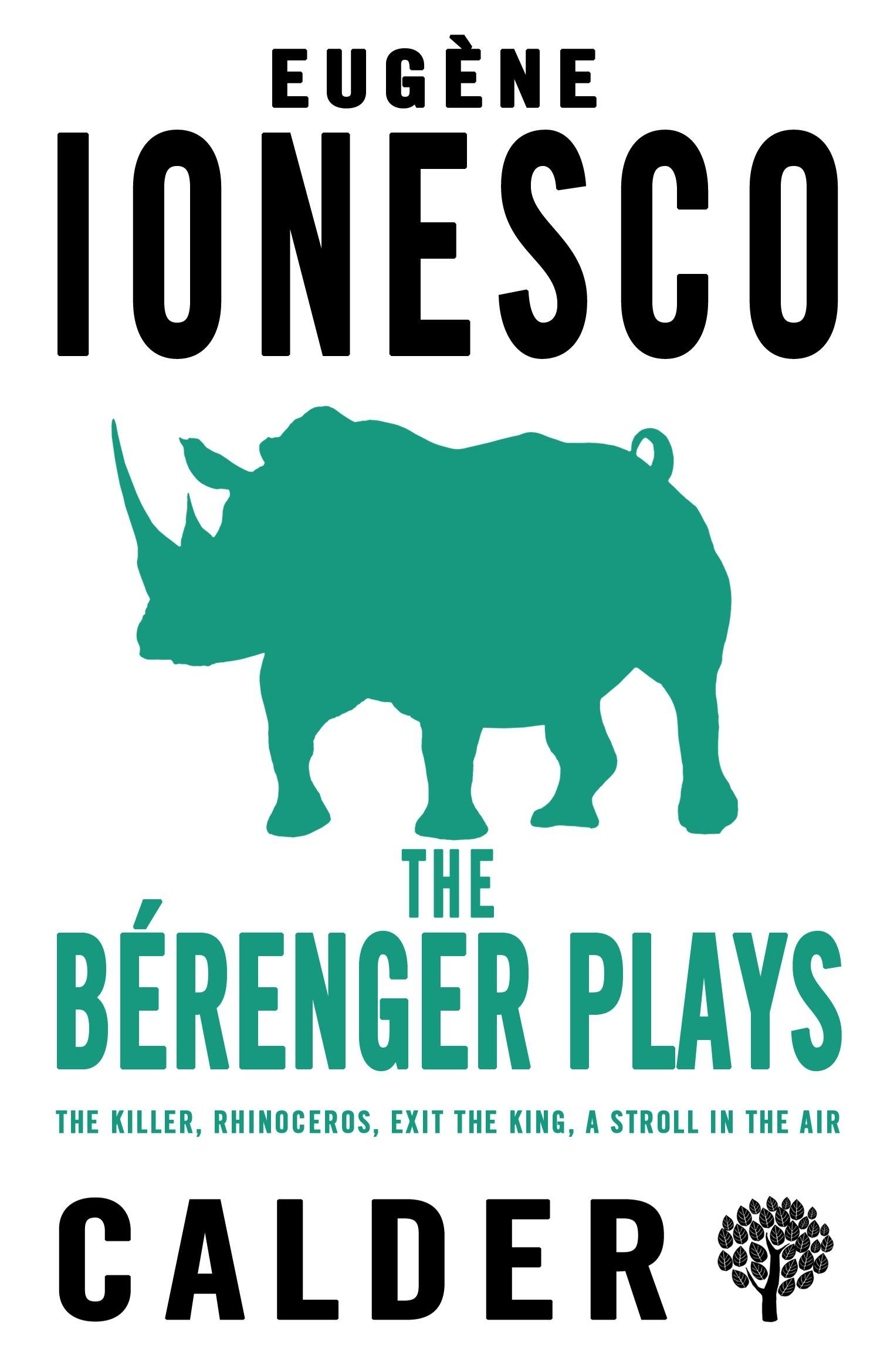 Cover: 9780714548487 | The Berenger Plays | Eugene Ionesco | Taschenbuch | Englisch | 2019