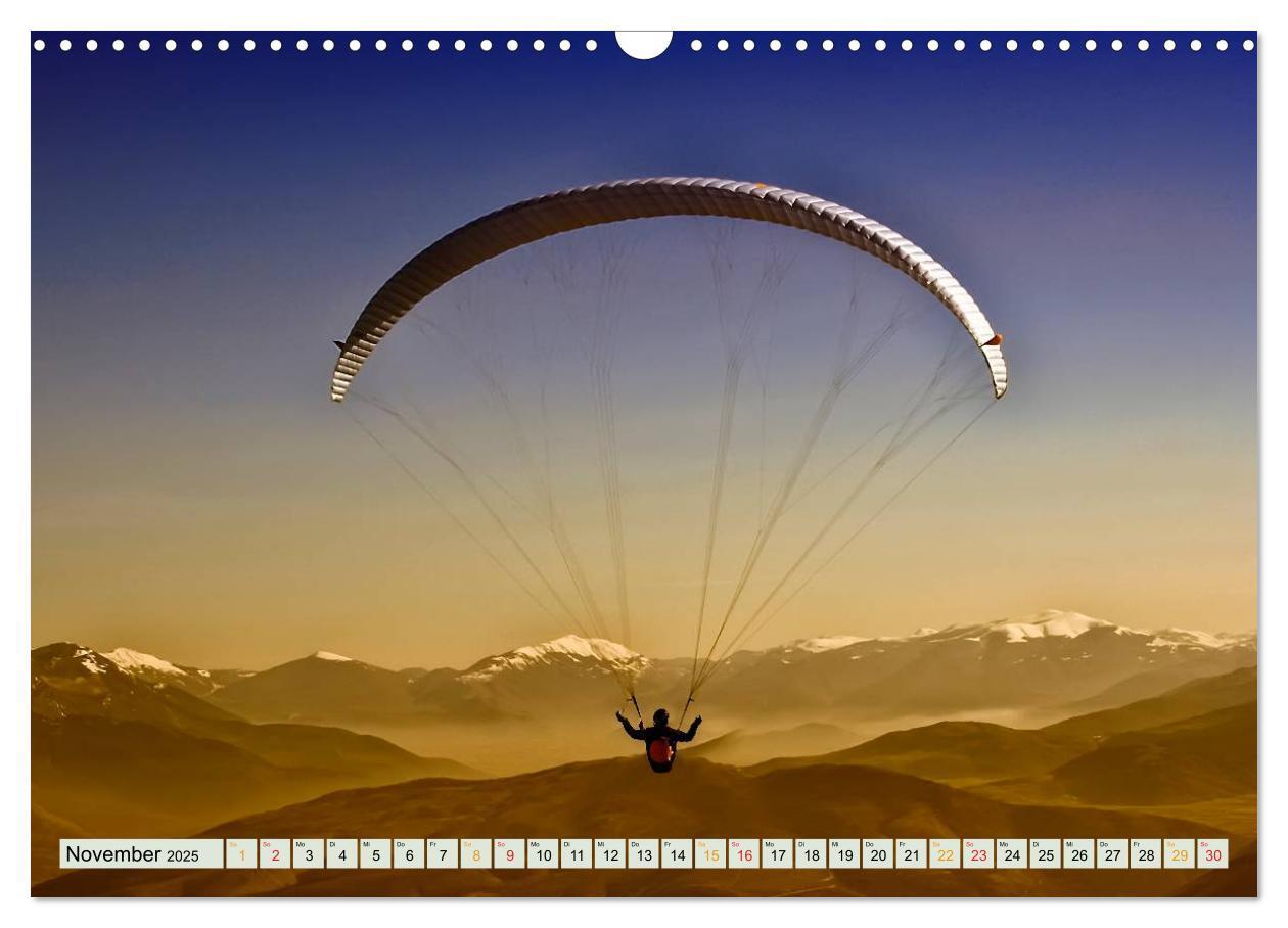 Bild: 9783435479405 | Freiheit und Abenteuer - Paragliding (Wandkalender 2025 DIN A3...