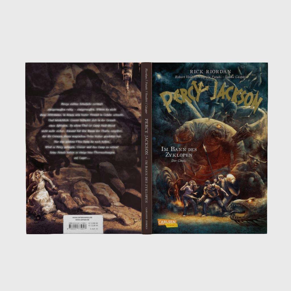 Bild: 9783551775627 | Percy Jackson (Comic) 02: Im Bann des Zyklopen | Rick Riordan (u. a.)