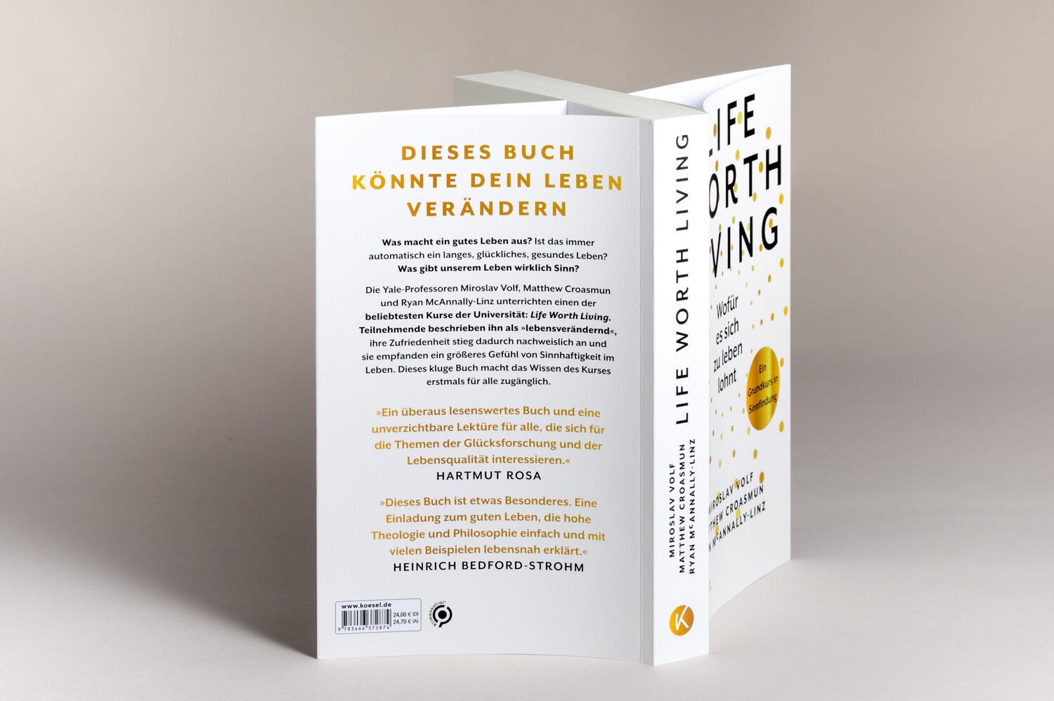 Bild: 9783466372874 | Life Worth Living - Wofür es sich zu leben lohnt | Volf (u. a.) | Buch