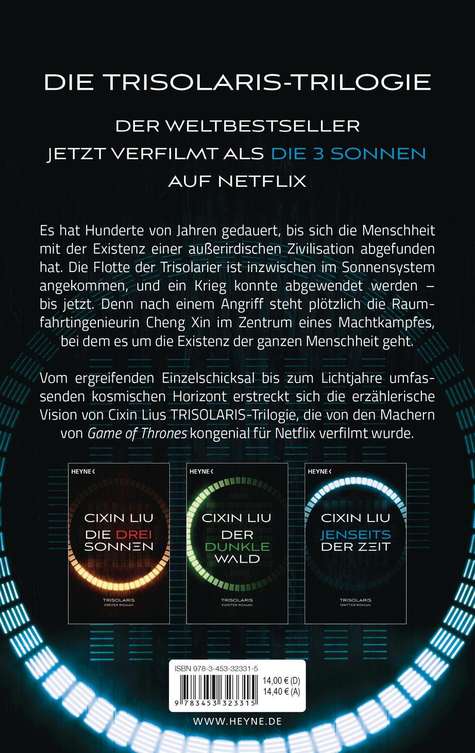 Bild: 9783453323315 | Jenseits der Zeit | Cixin Liu | Taschenbuch | Die Trisolaris-Trilogie