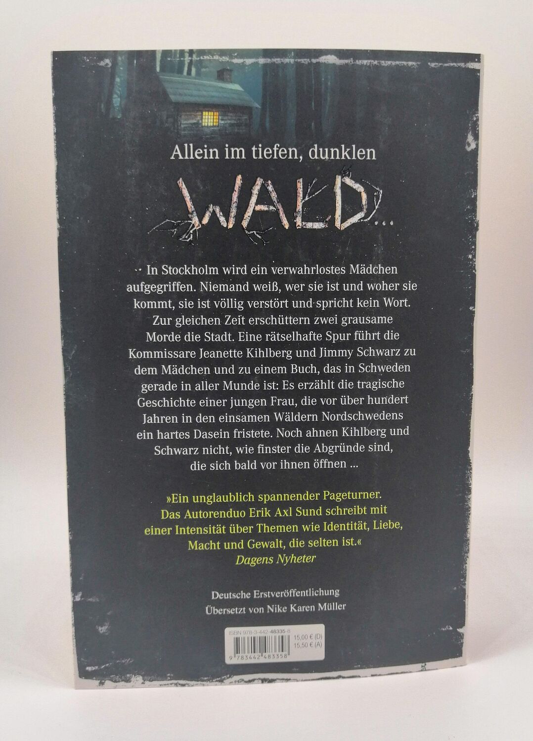 Bild: 9783442483358 | Waldgrab | Psychothriller | Erik Axl Sund | Taschenbuch | 496 S.