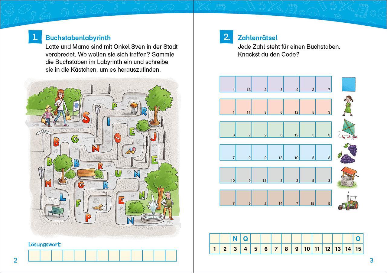 Bild: 9783743211865 | Leselöwen Rätsel-Rallye für Leseprofis - 2. Klasse (Rot) | Wittenburg