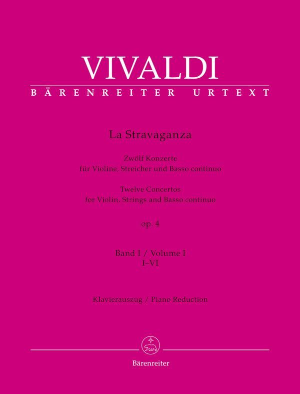 Cover: 9790006544073 | La Stravaganza op. 4 - Violine, Klavier | Antonio Vivaldi | Buch