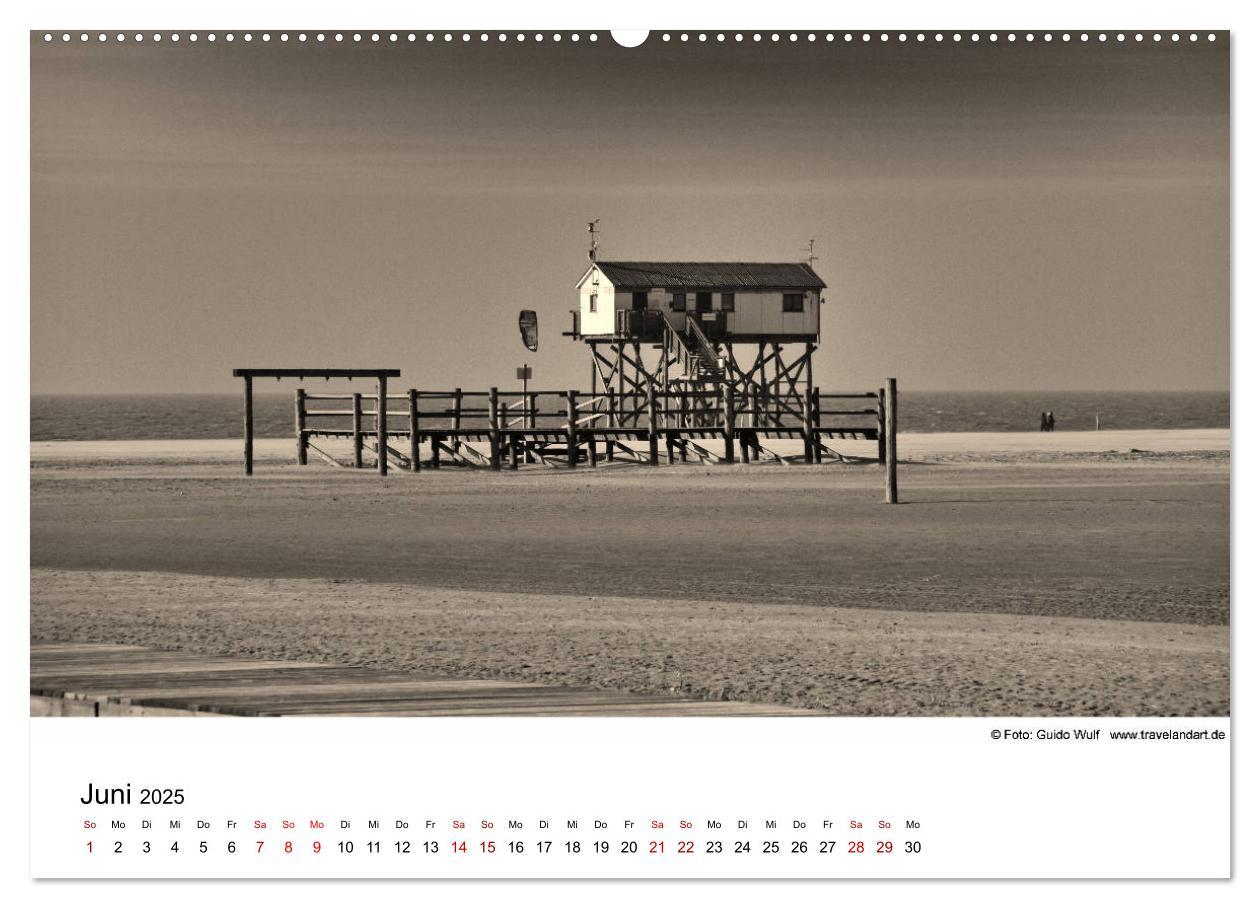 Bild: 9783435437856 | Sankt Peter-Ording. Ein Traum an der Nordsee (Wandkalender 2025 DIN...