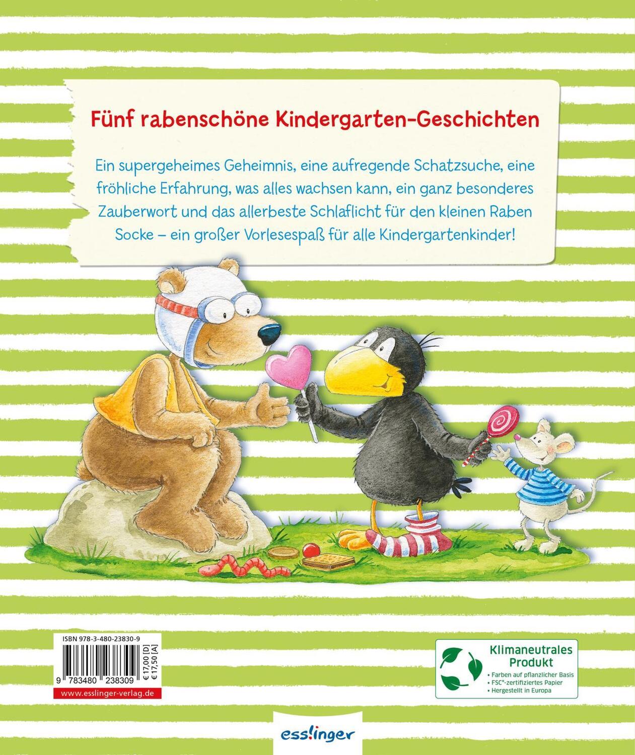 Rückseite: 9783480238309 | Der kleine Rabe Socke: Alles gespielt! | Nele Moost | Buch | 72 S.