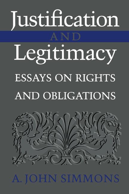 Cover: 9780521793650 | Justification and Legitimacy | Essays on Rights and Obligations | Buch